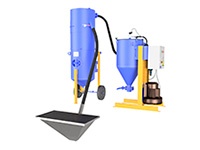Vacuum abrasive recovery system